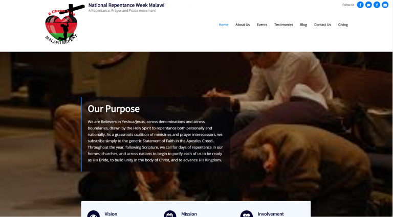 National Repentance Week Malawi